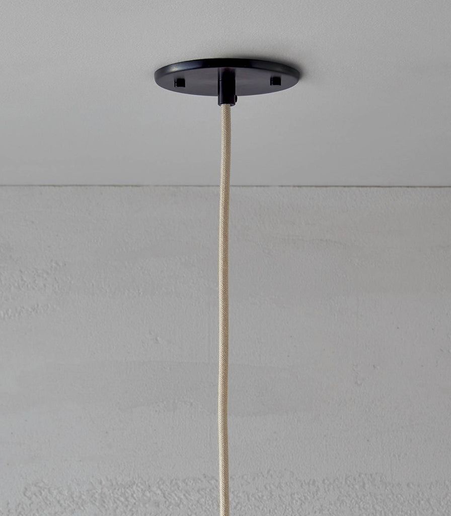 Marz Designs Terra Cylinder Pendant Light featured within interior space