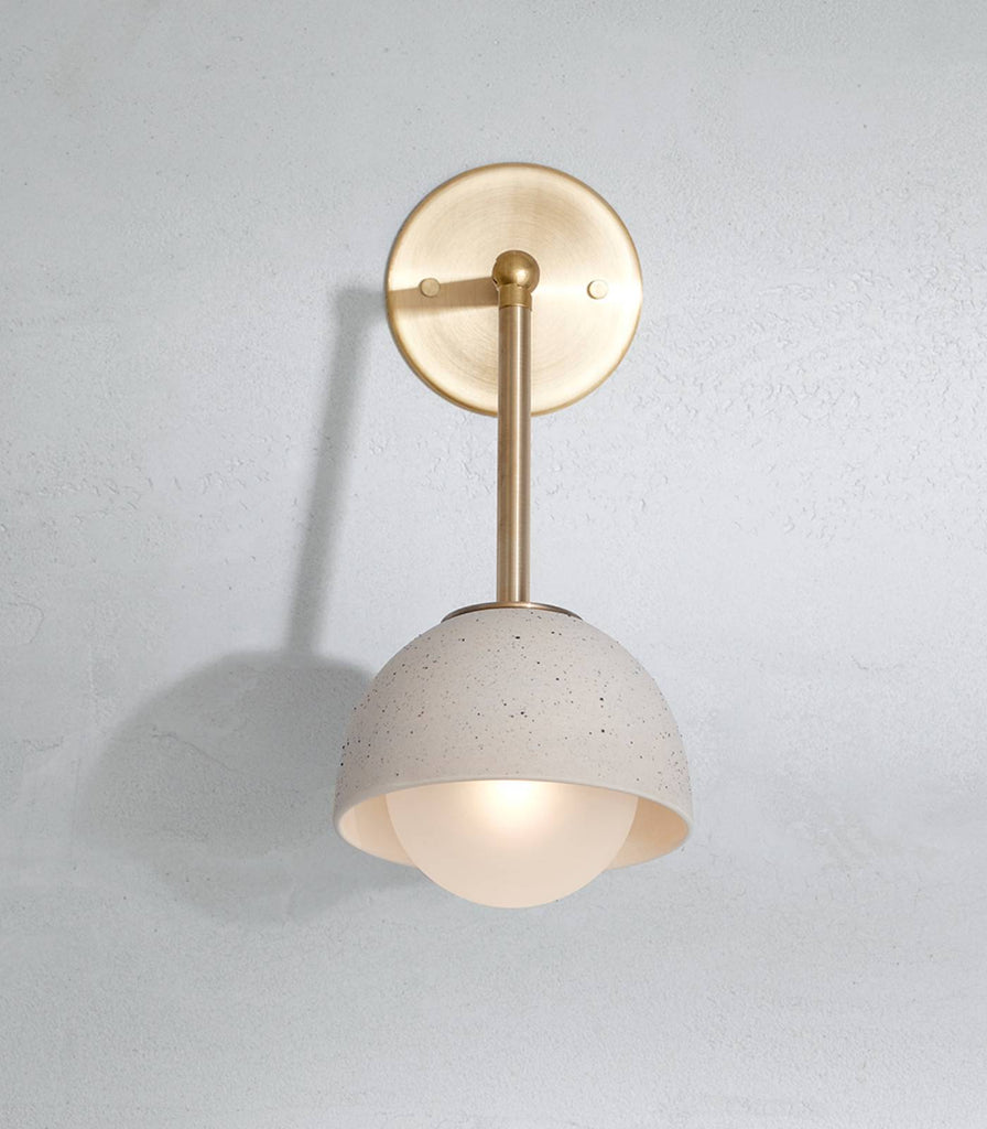 Marz Designs Terra Round Long Arm Wall Light featured within interior space
