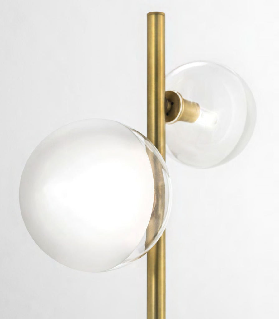 Il Fanale Molecola Floor Lamp in Natural close up