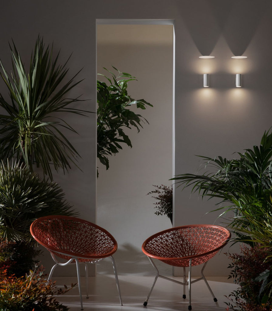 Karman Movida Wall Light featured within a outdoor space