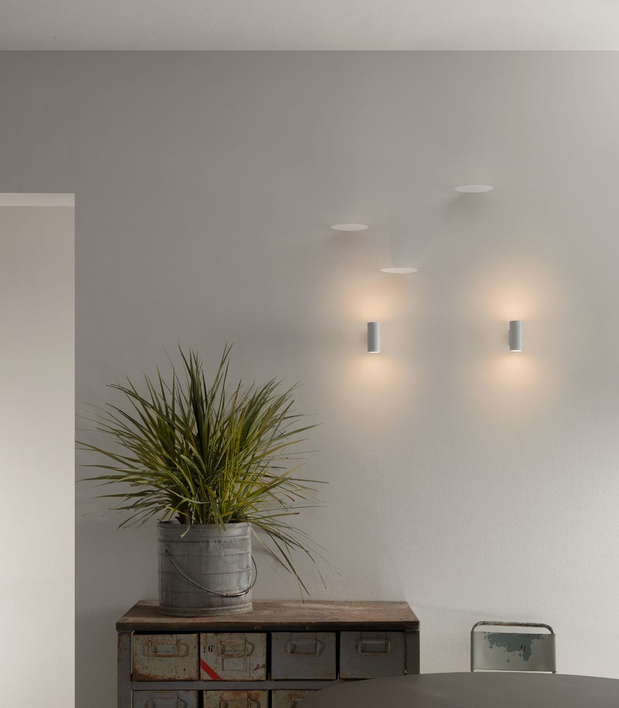 Karman Movida Wall Light featured in living room