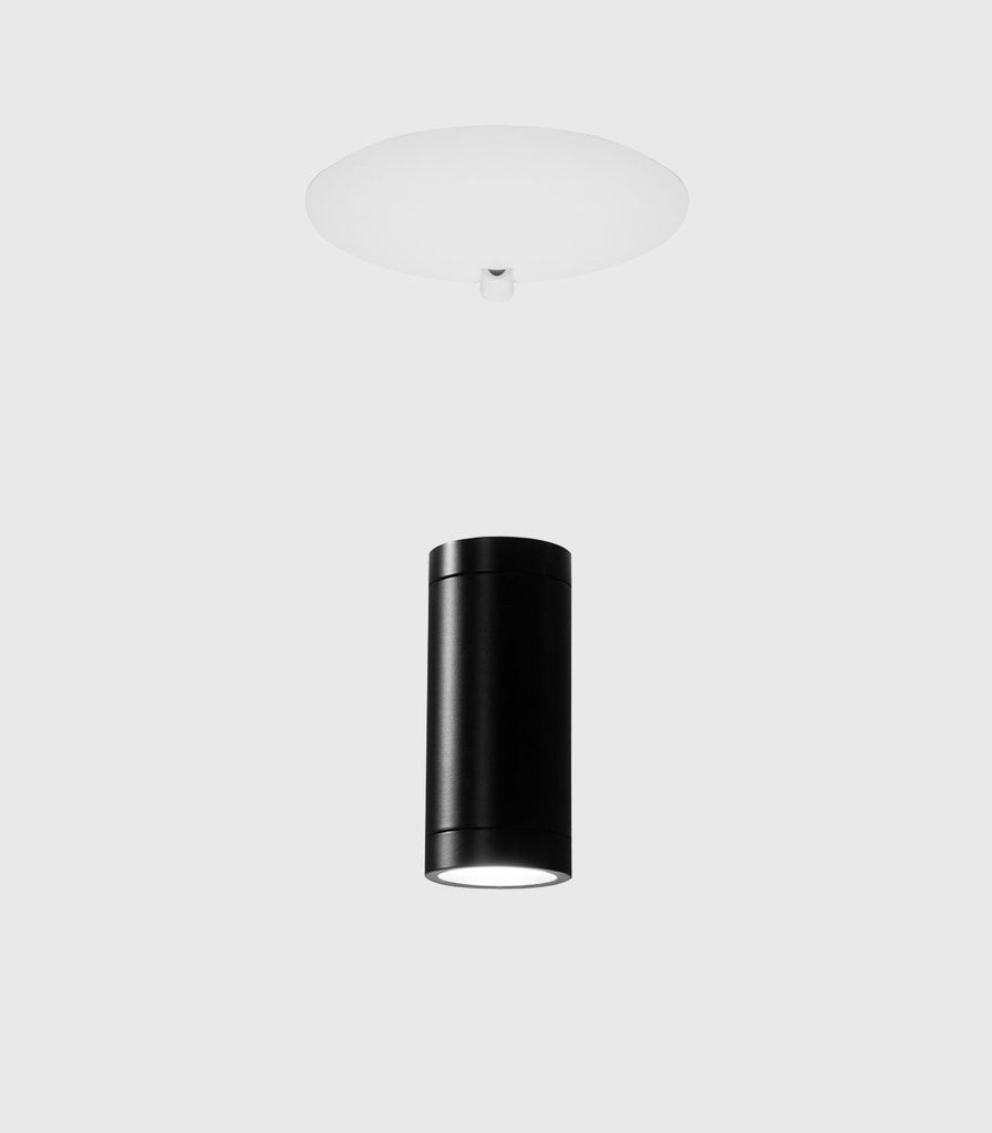 Karman Movida Wall Light in Matte Black/With