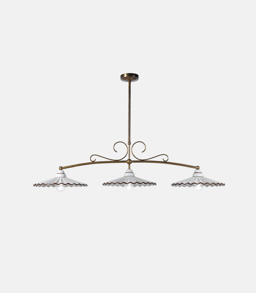 Nonna Bice Linear Pendant Light in 3 light