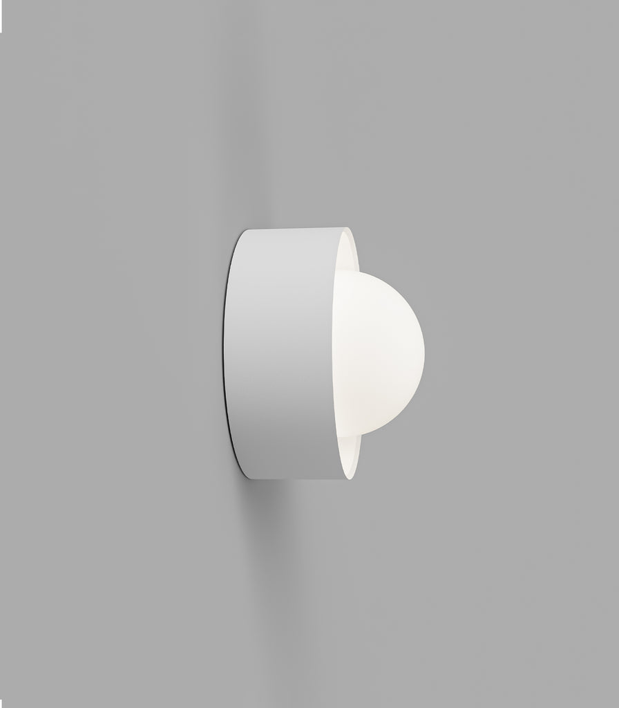 Lighting Republic Orb Sur Wall Light small white side view