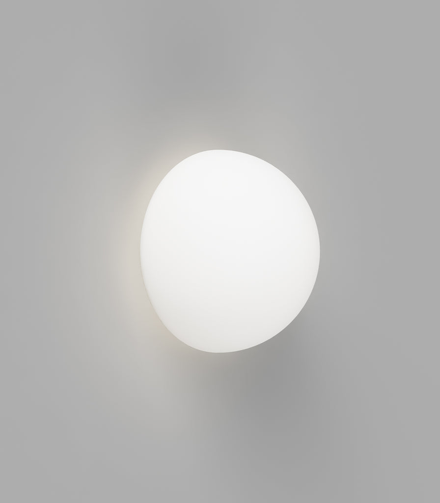 Lighting Republic Orb Dome Mirror Wall Light in white