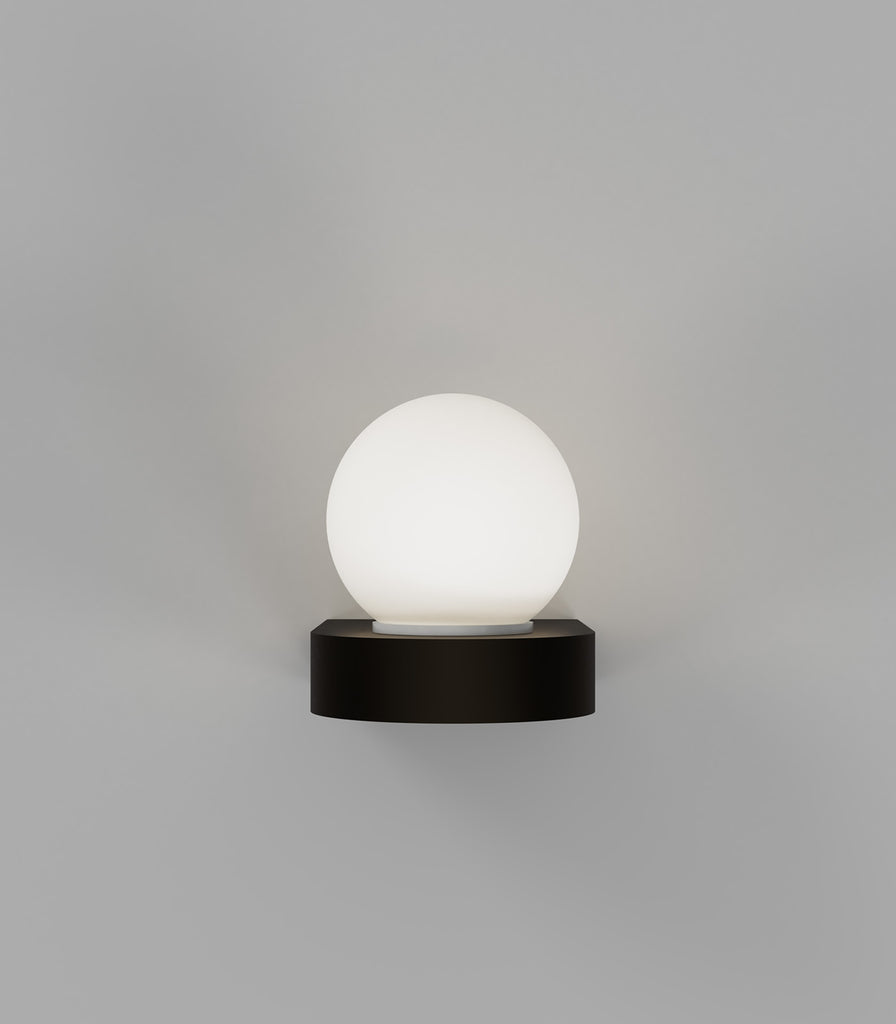 Lighting Republic Orb Ledge Wall Light small light up front view