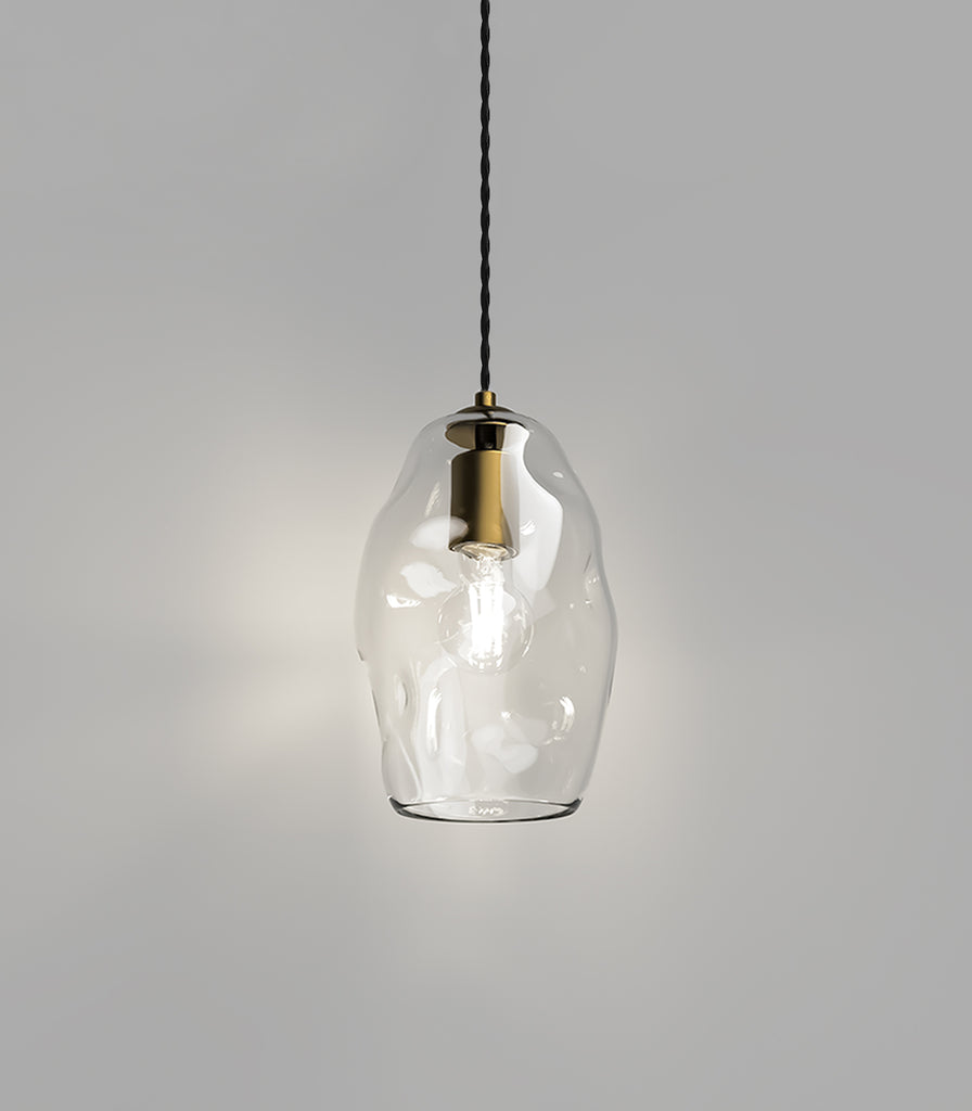 Lighting Republic Organic Pendant Light Old Brass in Medium size