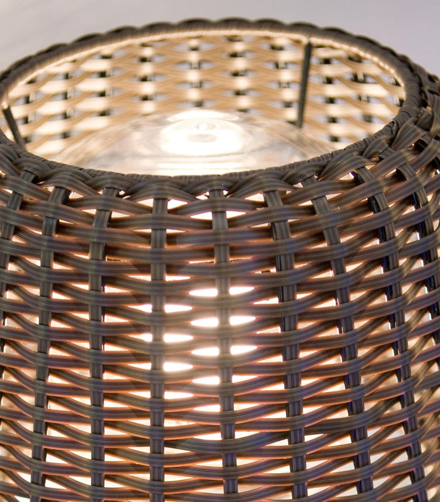 Panzeri Ralph Table Lamp in Metallized Brown close up