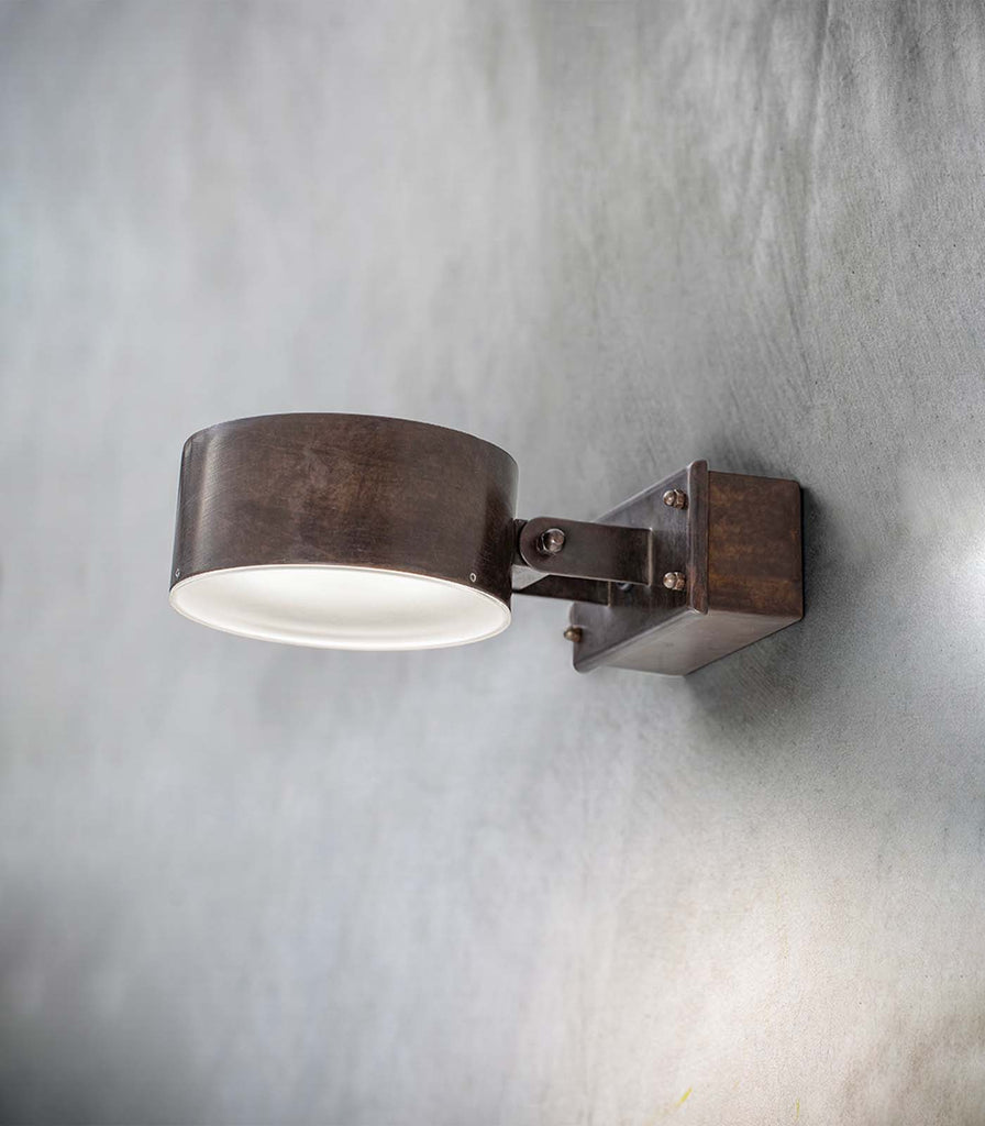 Aldo Bernardi Acelum Wall Light featured within outdoor space