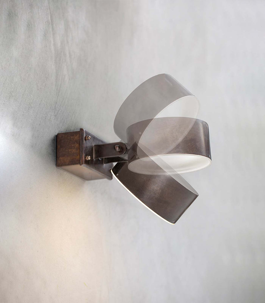 Aldo Bernardi Acelum Wall Light featured within outdoor space