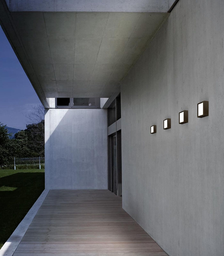 Panzeri Four Ceiling Light featured within a outdoor space