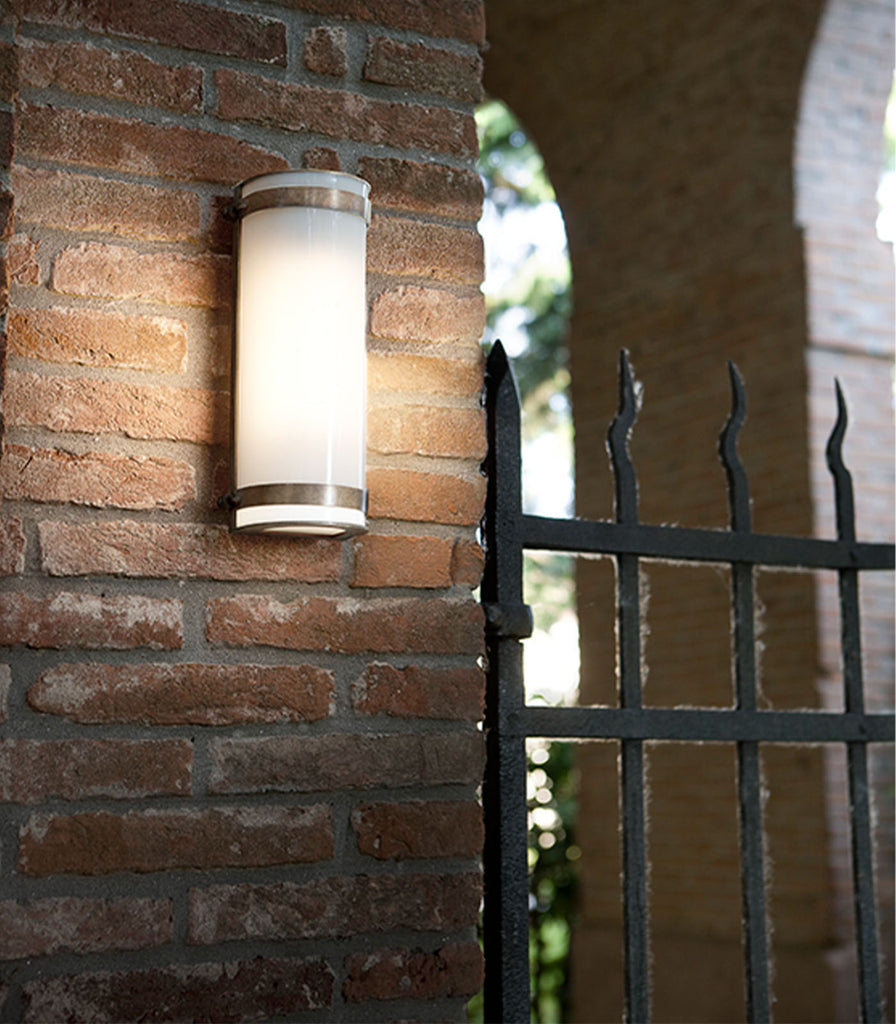 Aldo Bernardi Hanny Wall Light featured within outdoor space