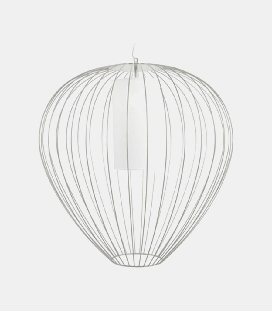 Karman Cell Wide Outdoor Pendant in Large/White