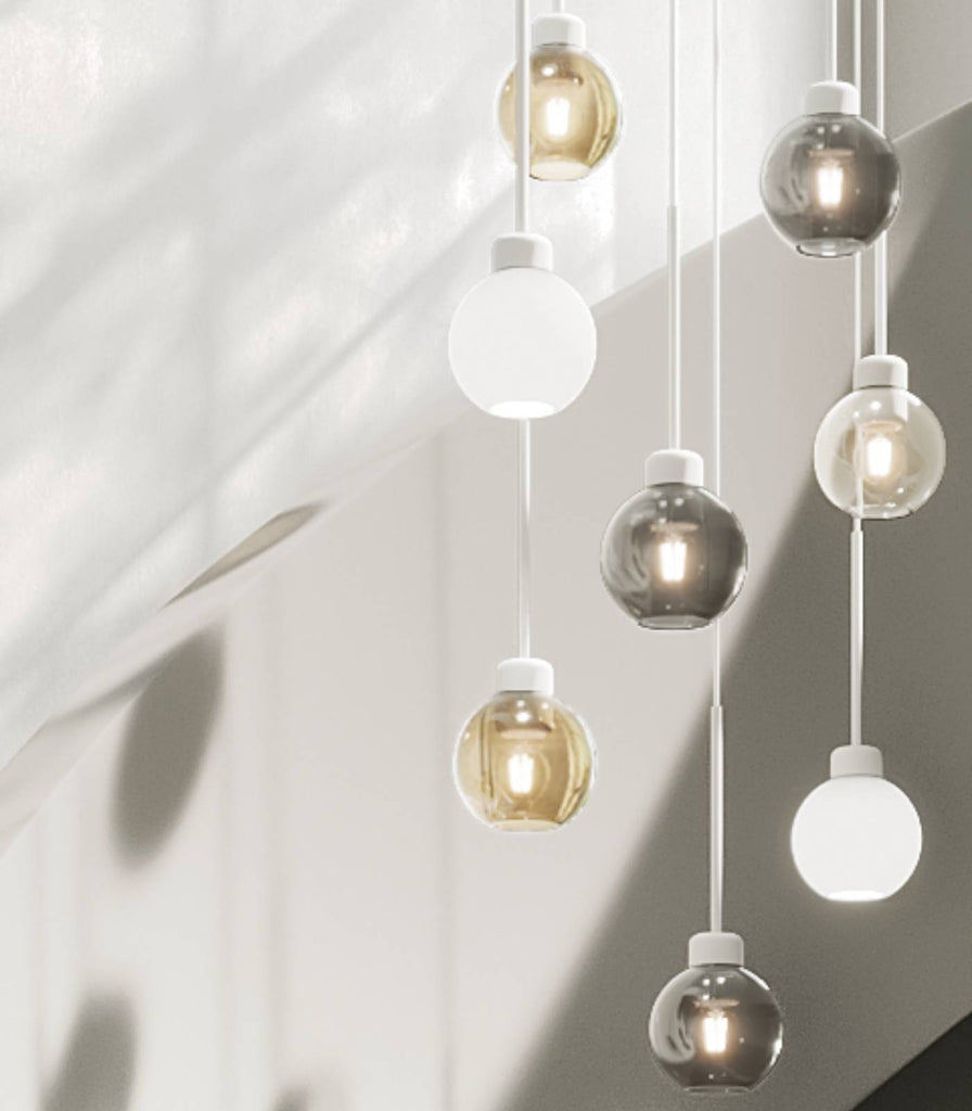 Lighting Republic Parlour Lite Sphere Pendant Light featured within interior space