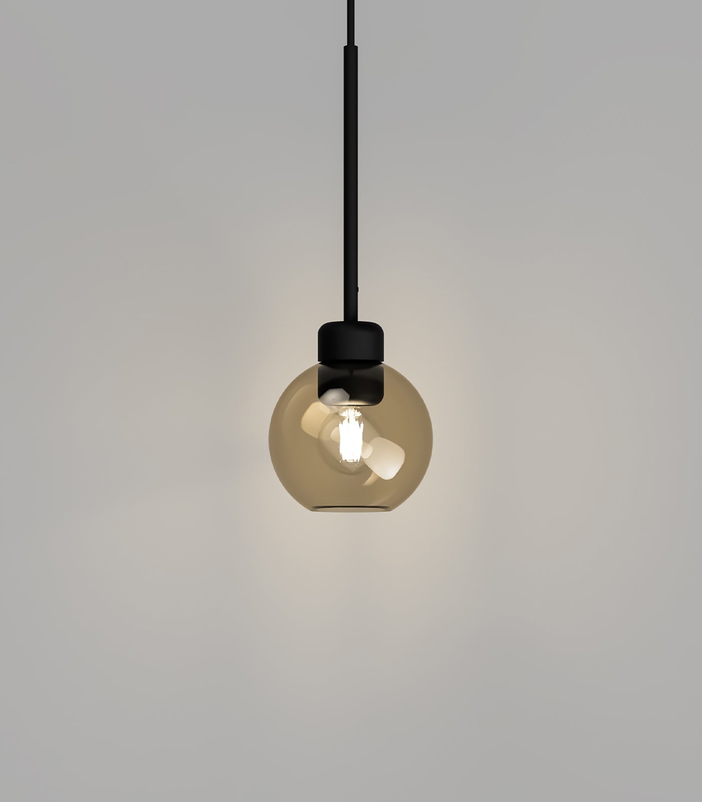 Spherical discount hanging light