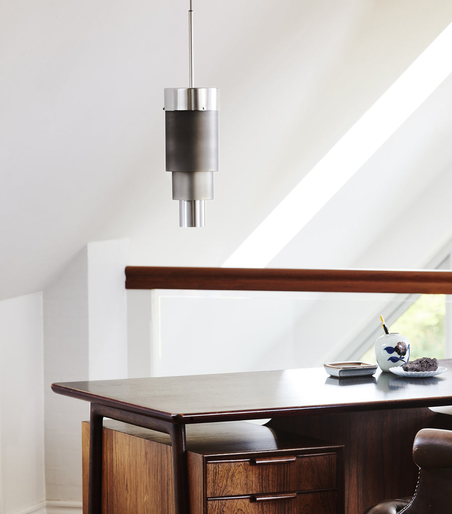 Ebb & Flow A-spire Pendant Light featured  within interior space