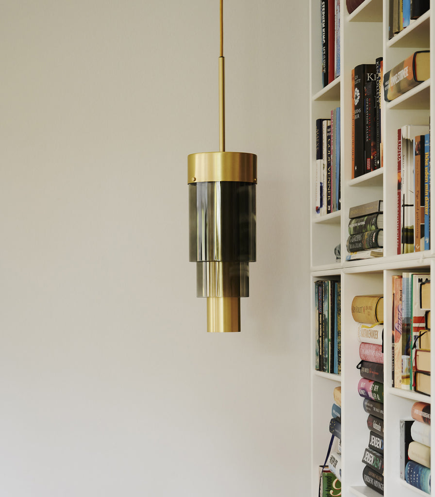 Ebb & Flow A-spire Pendant Light featured  within interior space