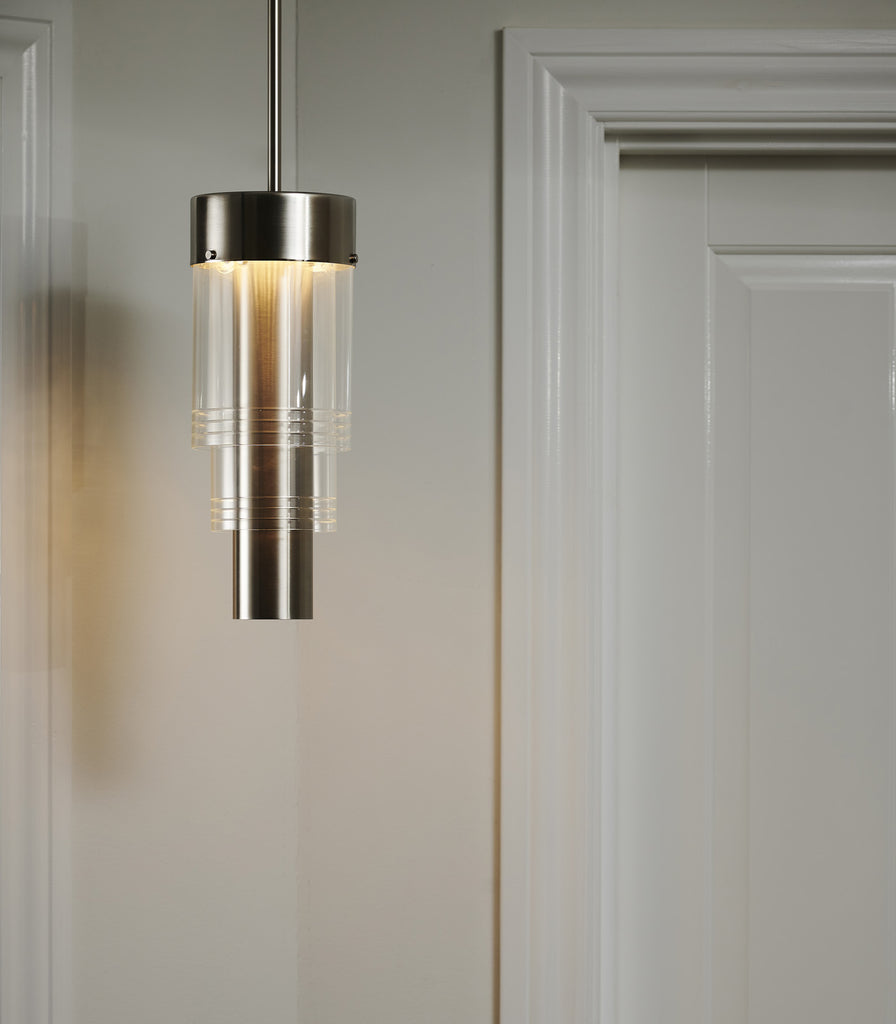 Ebb & Flow A-spire Pendant Light featured  within interior space