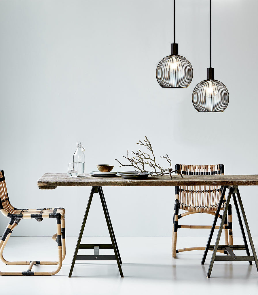  Nordlux Aver Pendant Light hanging over dining table