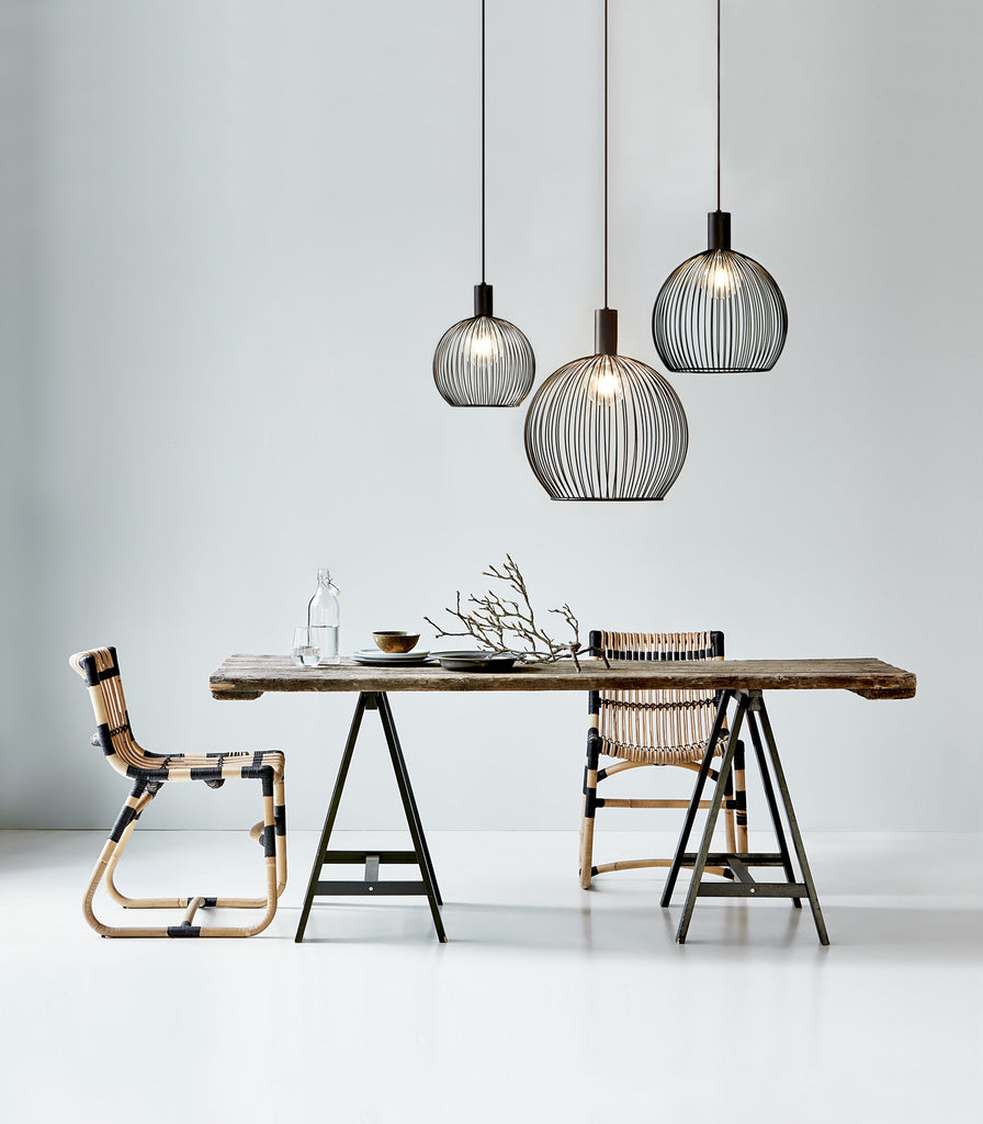  Nordlux Aver Pendant Light hanging over dining table