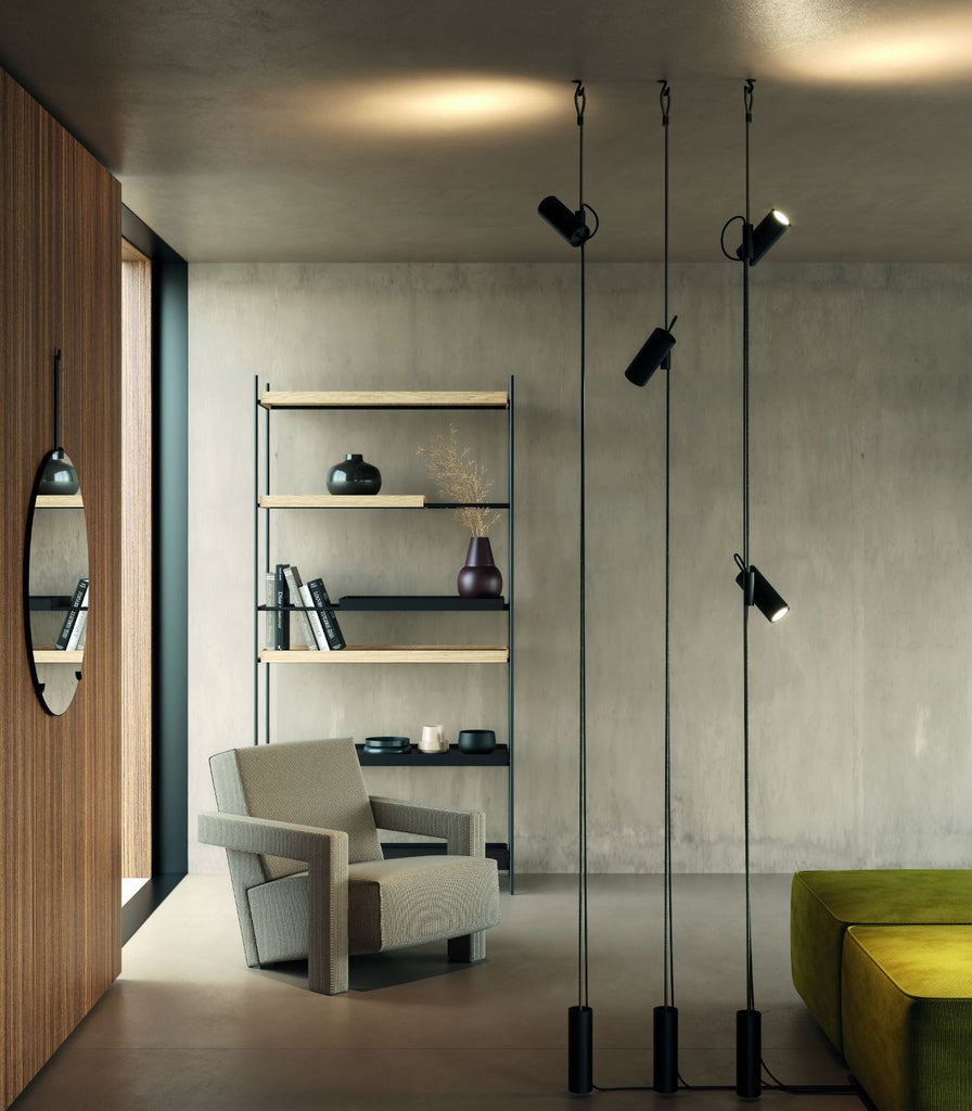 Lodes Cima Pendant/Floor Lamp featured within a interior space