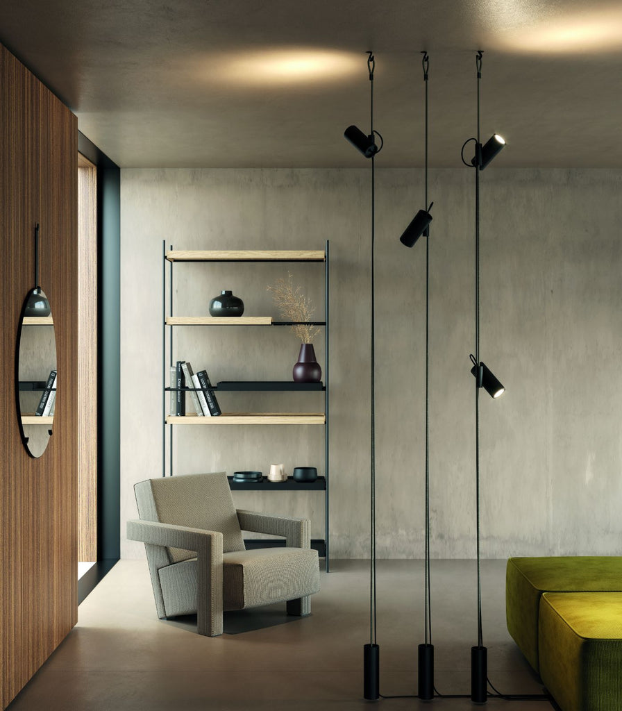 Lodes Cima Pendant/Floor Lamp featured within a interior space