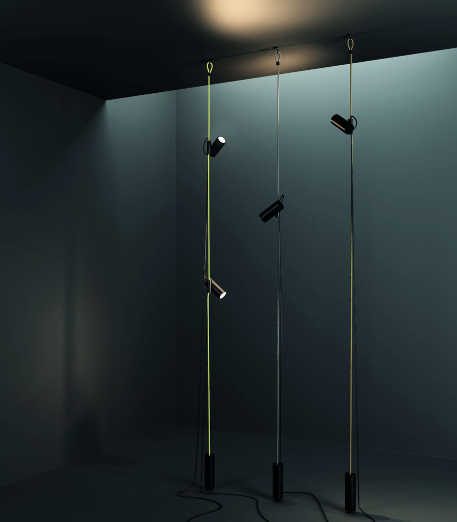 Lodes Cima Pendant/Floor Lamp featured within a interior space