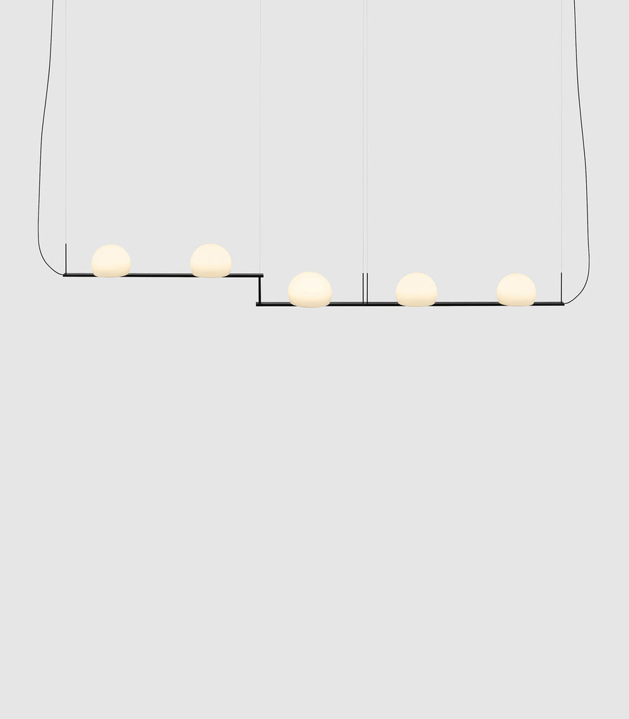 Estiluz Circ 2lt Linear Pendant Light featured within interior space