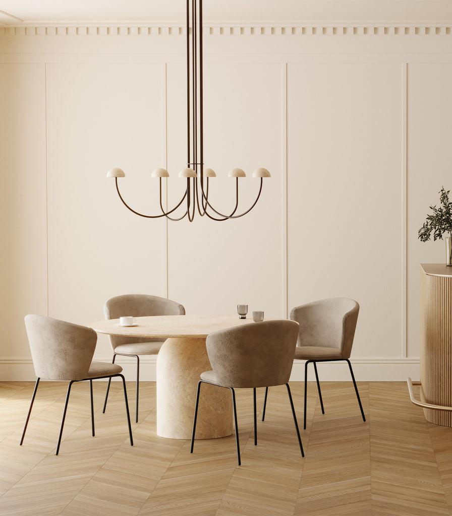 Aromas Dussa Chandelier featured within interior space