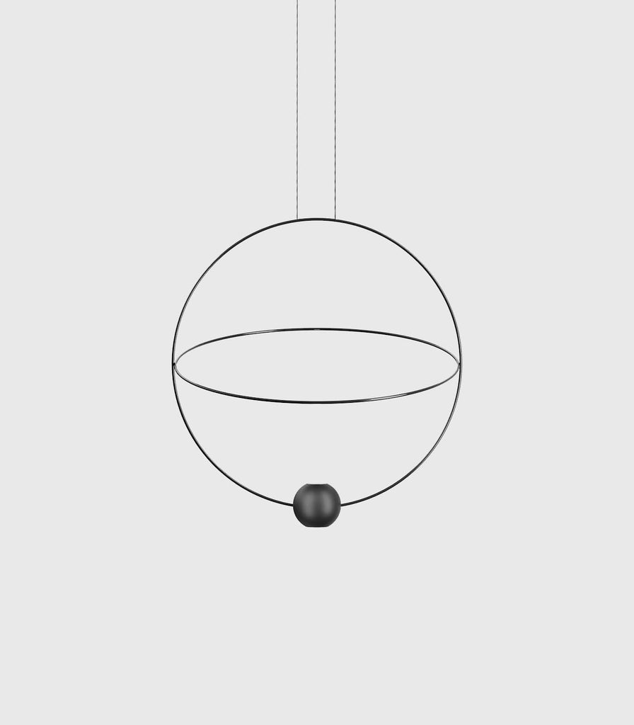 Lodes Elara Pendant Light in Medium/Glossy Black/Matte Black