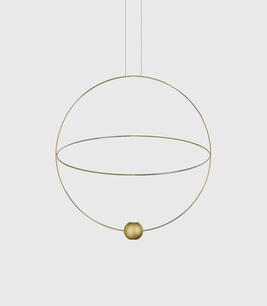 Lodes Elara Pendant Light in Large/Glossy Gold/Matte Gold
