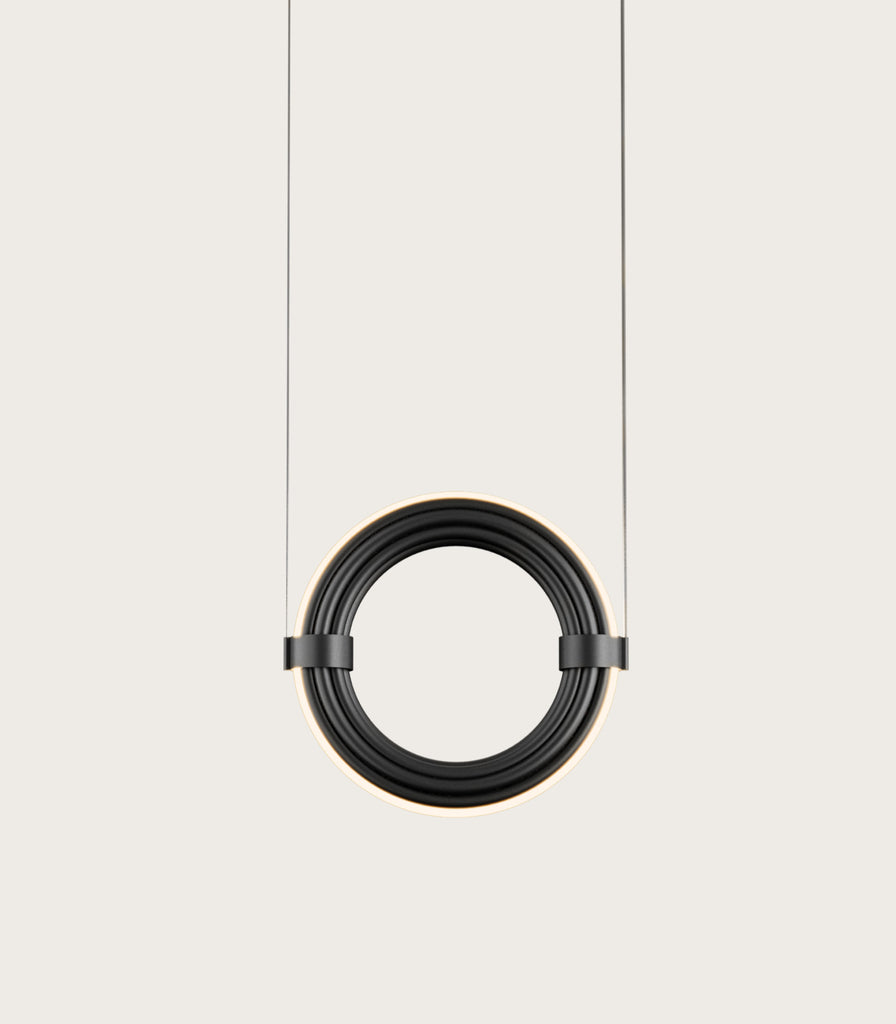 Aromas Elli Pendant Light in Black/Matte Black