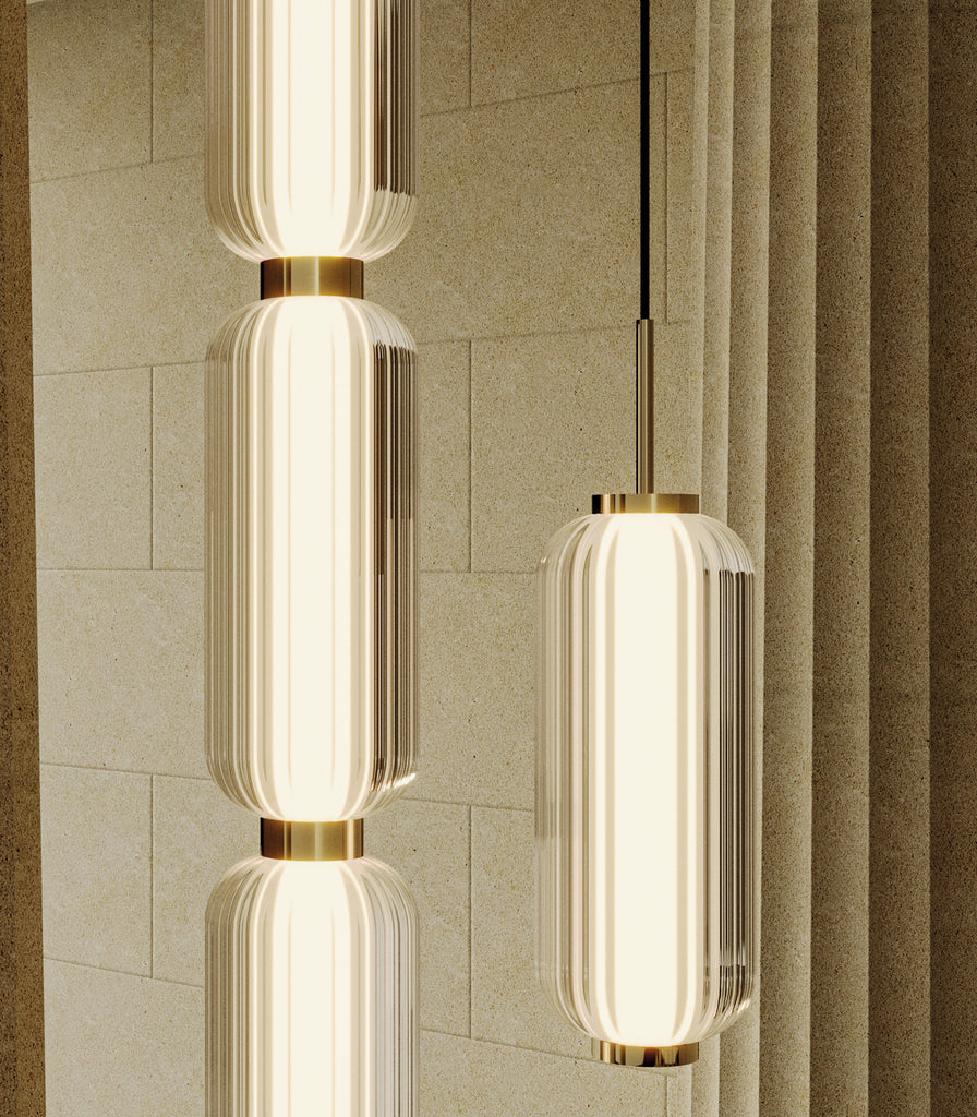 Aromas Elma Pendant Light featured within interior space