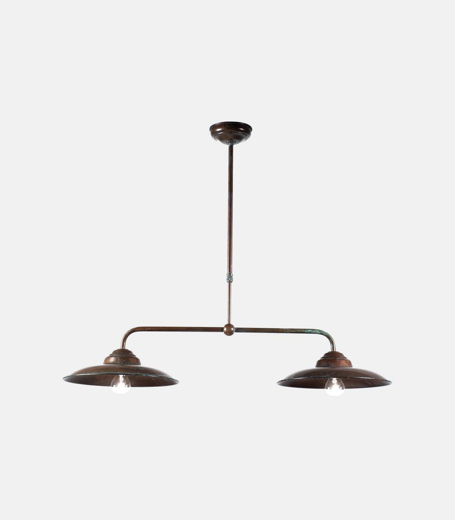 Evita Linear Pendant Light in 2 light