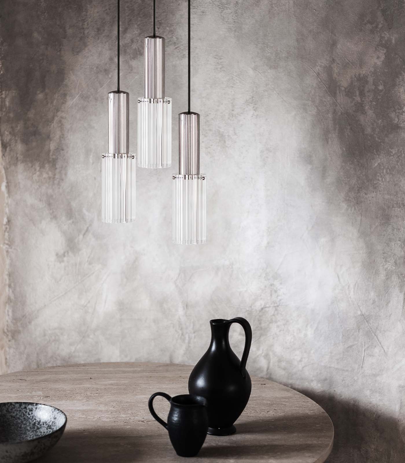 Glass large pendant light deals