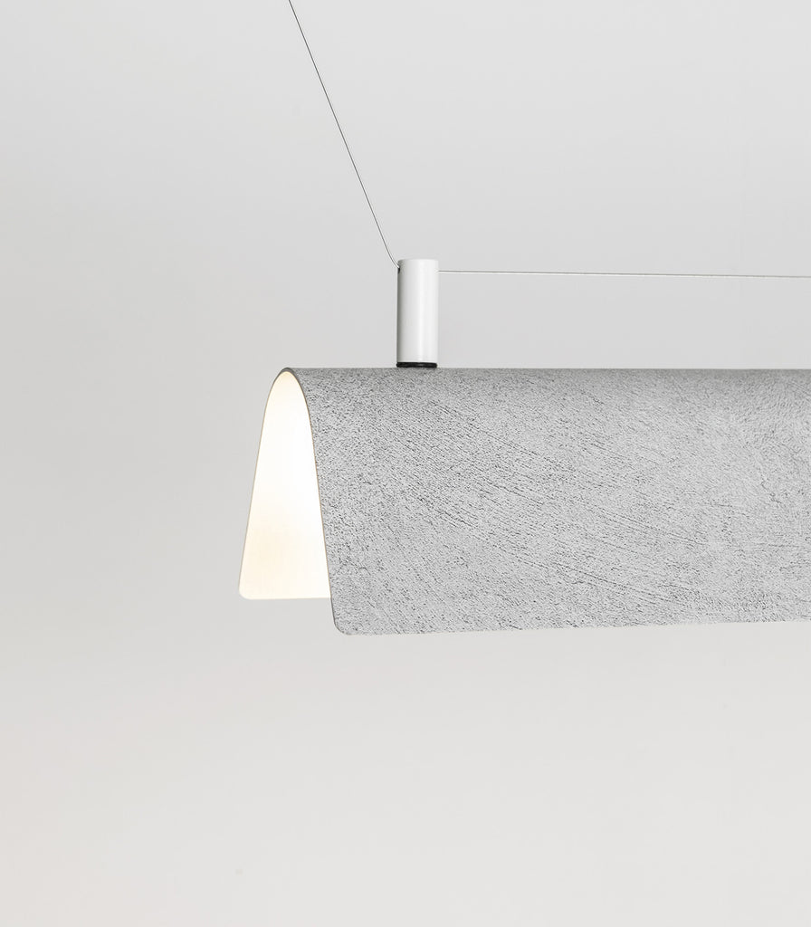 Estiluz Gada Pendant Light in Concrete/Small/Large