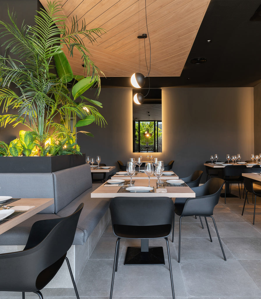 Milan Half Pendant Light featured within interior space