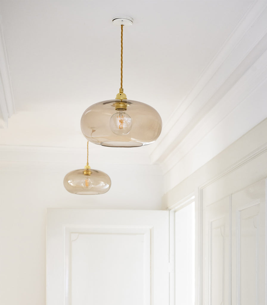 Ebb & Flow Horizon Pendant Light featured within interior space