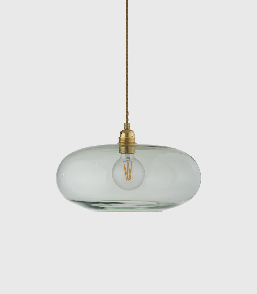 Ebb & Flow Horizon Pendant Light in Large/ Forest Green