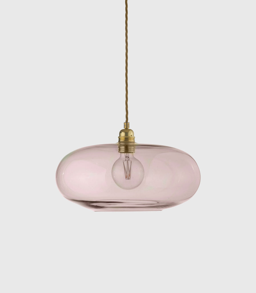 Ebb & Flow Horizon Pendant Light in Large/ Bright Coral