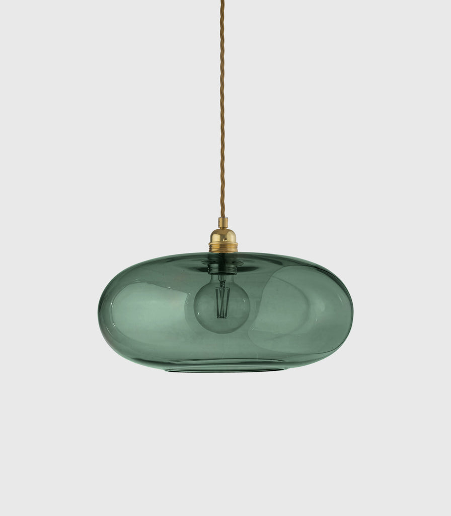 Ebb & Flow Horizon Pendant Light in Large/ Ivy Green