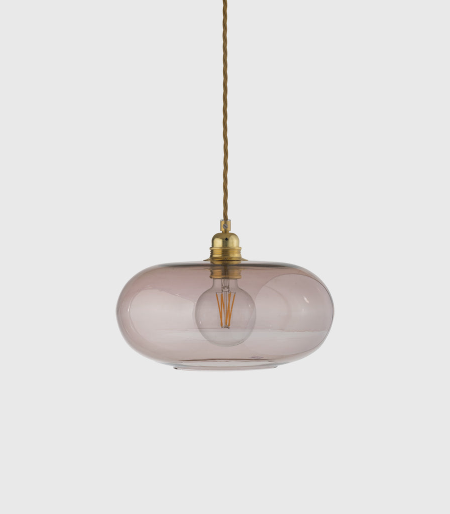 Ebb & Flow Horizon Pendant Light in Medium/ Obsidian