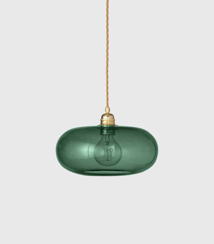 Ebb & Flow Horizon Pendant Light in Medium/ Ivy Green