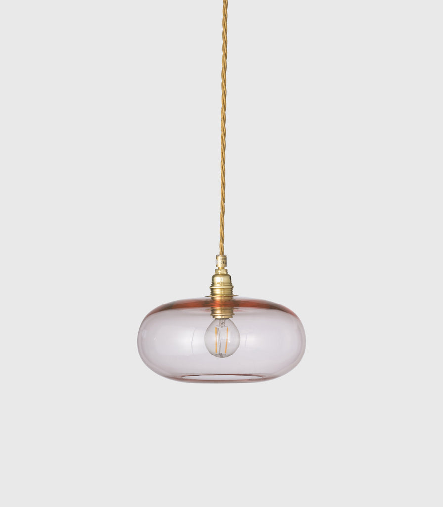 Ebb & Flow Horizon Pendant Light in Small/ Bright Coral