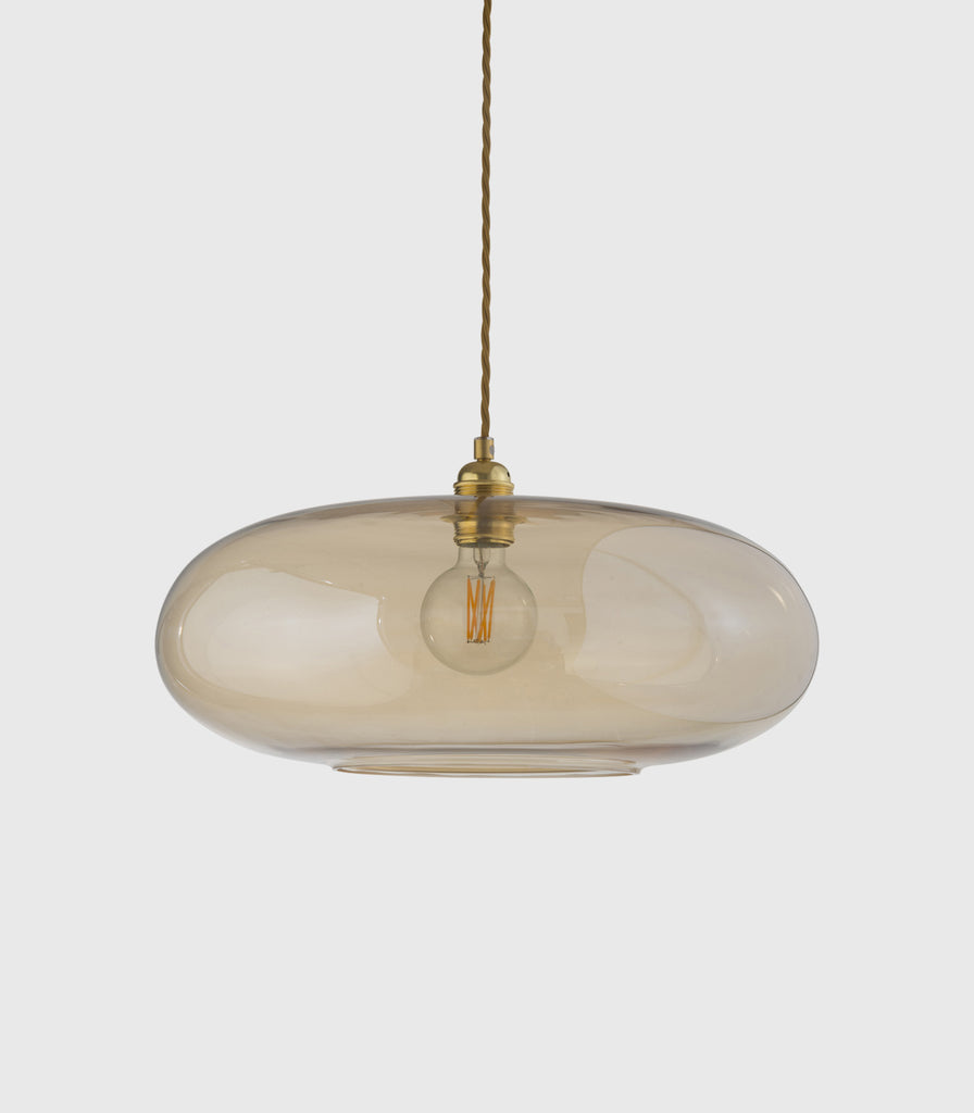 Ebb & Flow Horizon Pendant Light in Extra Large/ Golden Smoke