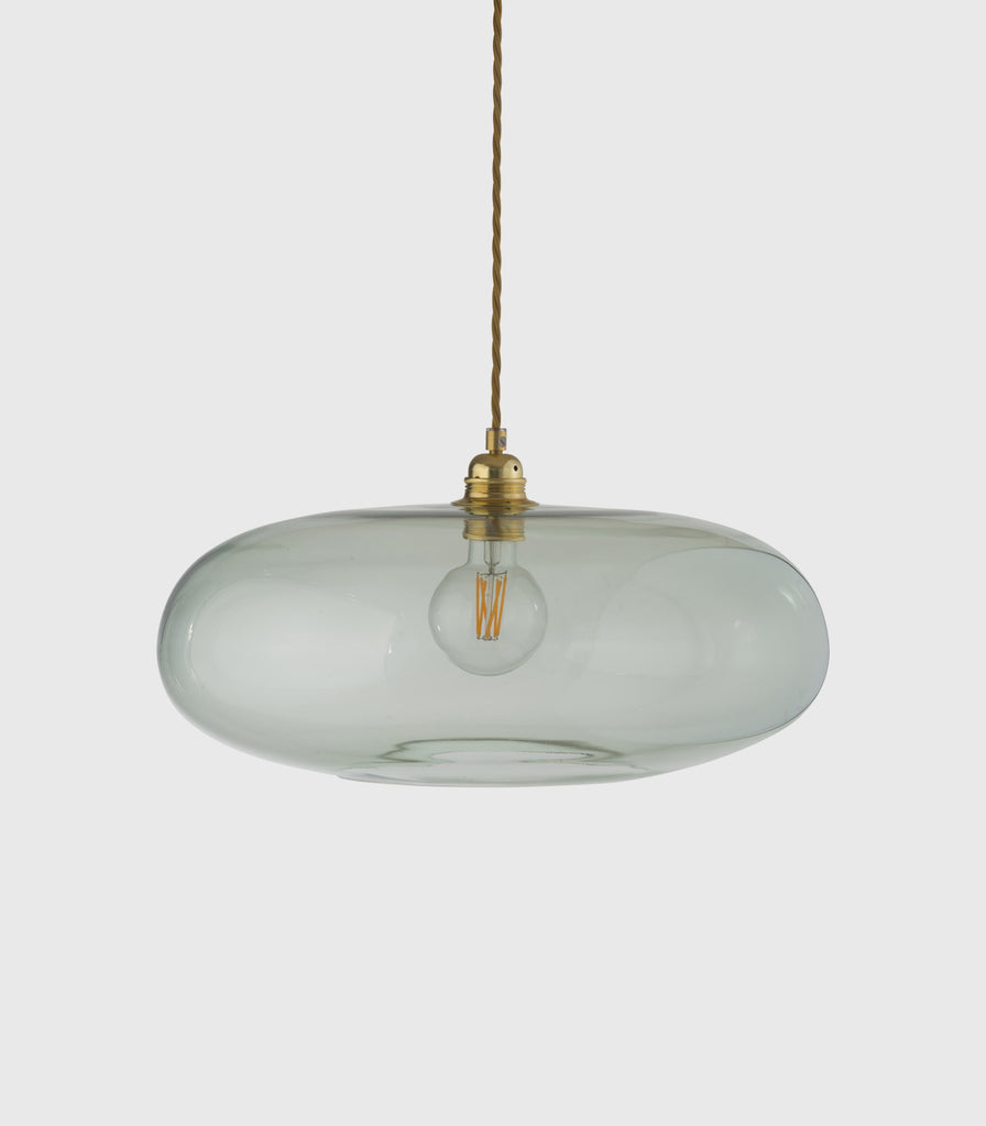 Ebb & Flow Horizon Pendant Light in Extra Large/ Forest Green