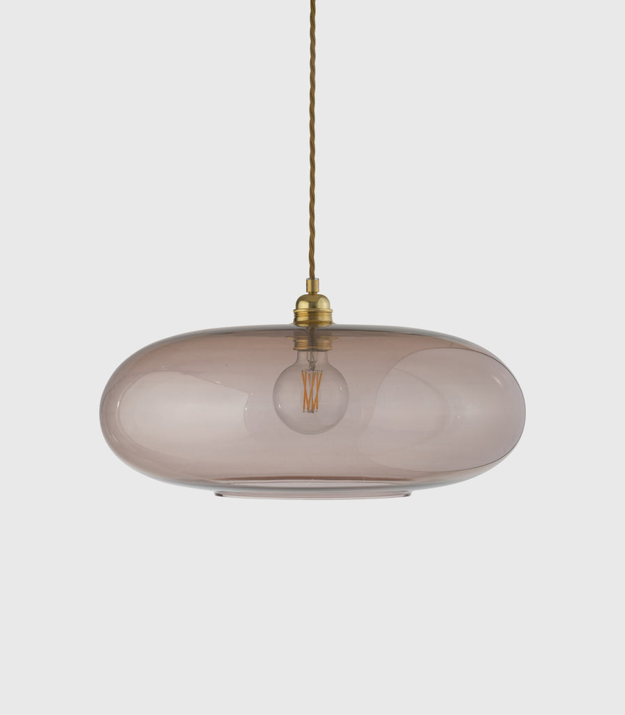 Ebb & Flow Horizon Pendant Light in Extra Large/ Obsidian