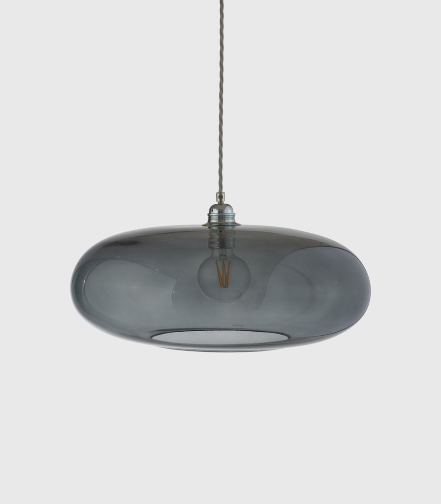 Ebb & Flow Horizon Pendant Light in Extra Large/ Smokey Grey