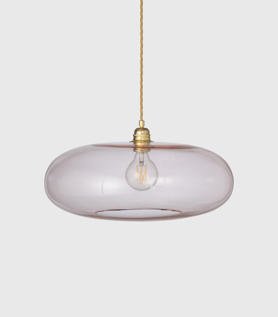 Ebb & Flow Horizon Pendant Light in Extra Large/ Bright Coral