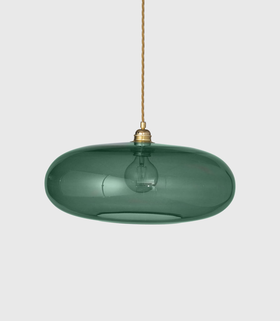 Ebb & Flow Horizon Pendant Light in Extra Large/ Ivy Green